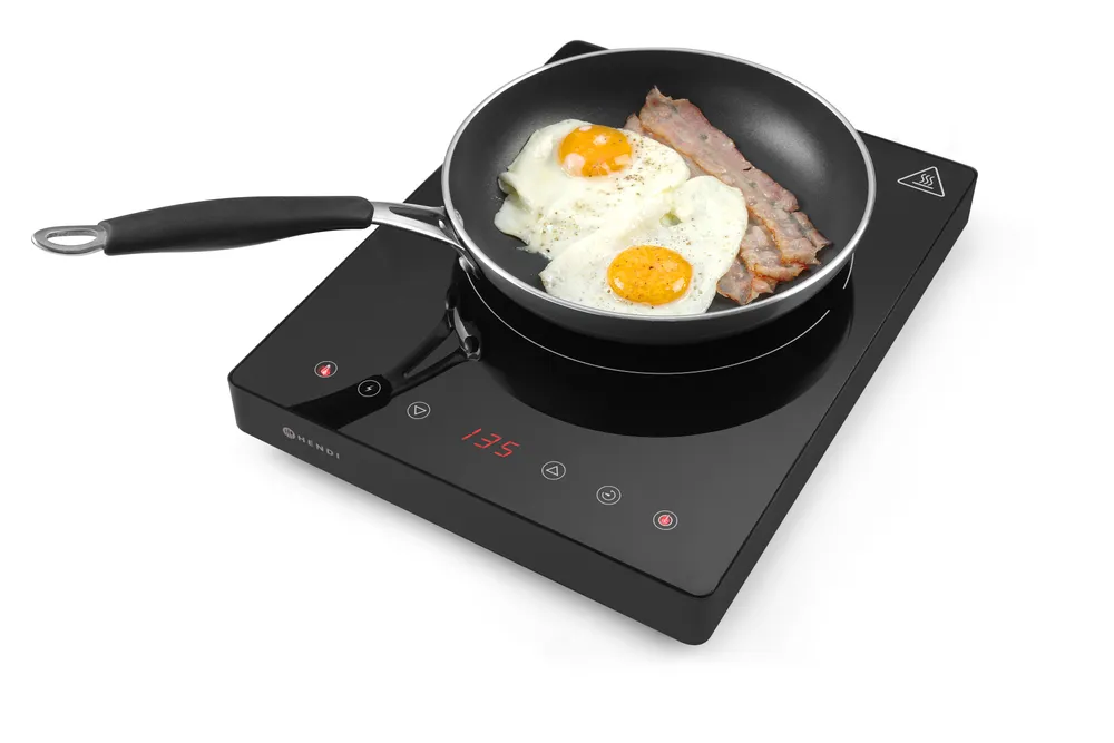 Plaque de cuisson à induction 2000W Kitchen Line, HENDI, Kitchen Line, 230V/2000W, 297x411x(H)57mm