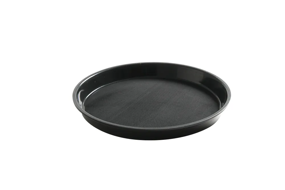 Plateau de service, rond, antidérapant, bord haut, HENDI, ⌀360x(H)39mm