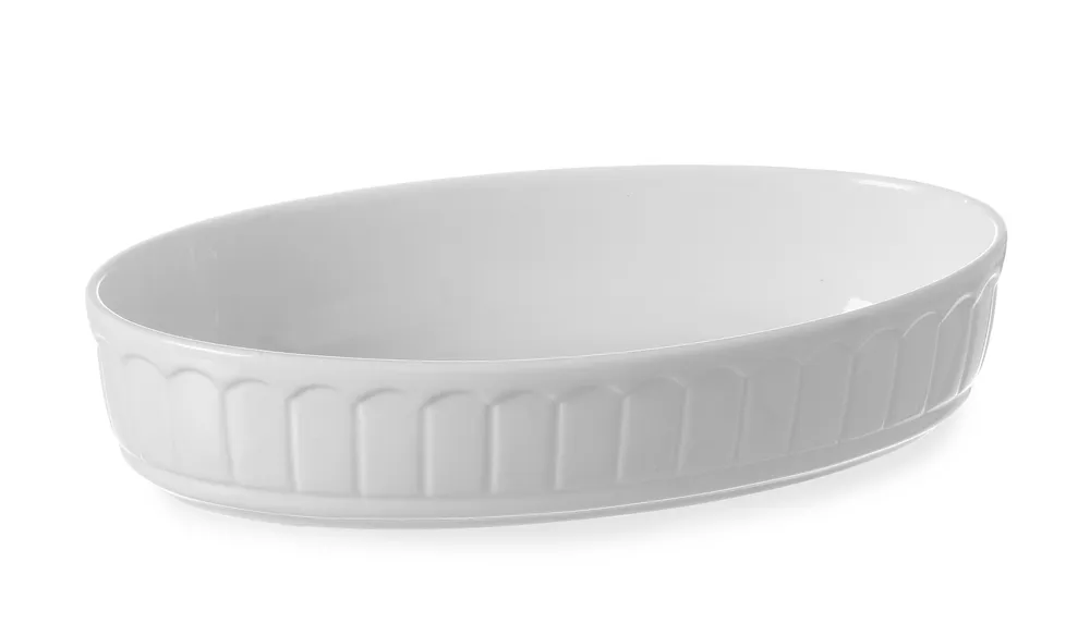Rustica plat à four ovale, HENDI, 1L, 245x145x(H)55mm