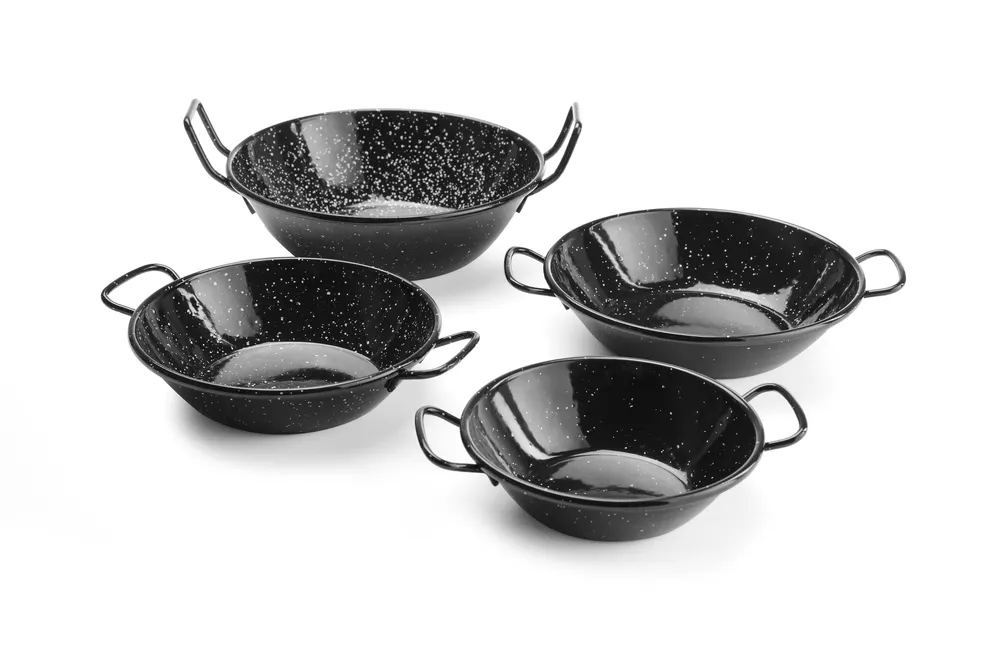 Plats paëlla émaillés HENDI 622858