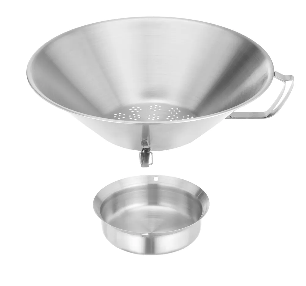 Egouttoir à friture en inox, HENDI, ⌀410x(H)170mm