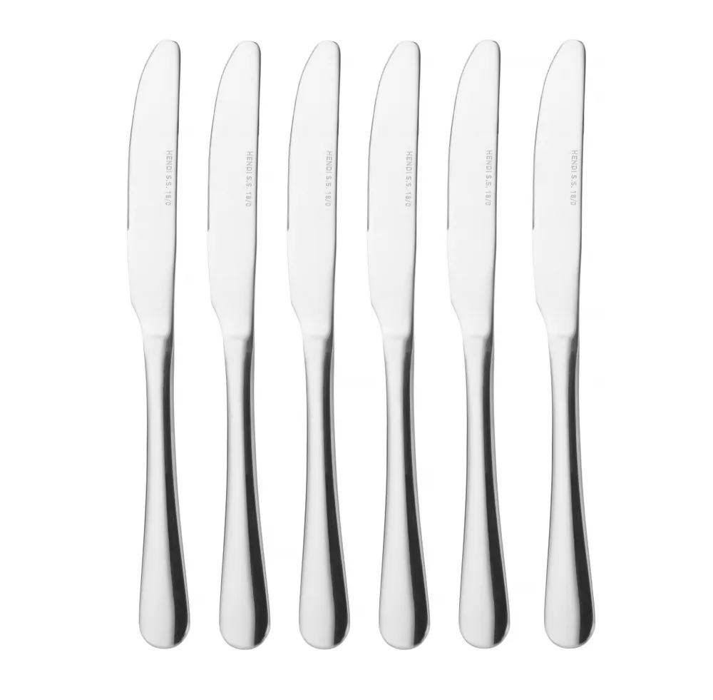 Couteau de table - 6 pièces HENDI 764404