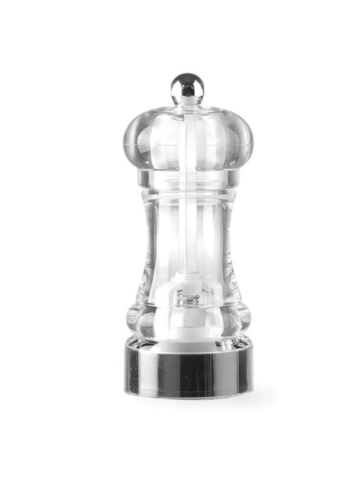 Moulins à poivre - transparent, HENDI, moulin à poivre, Transparent, ⌀63x(H)180mm