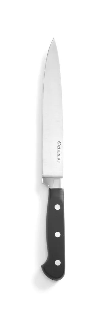 Couteau à découper, HENDI, Kitchen Line, Noir, (L)330mm