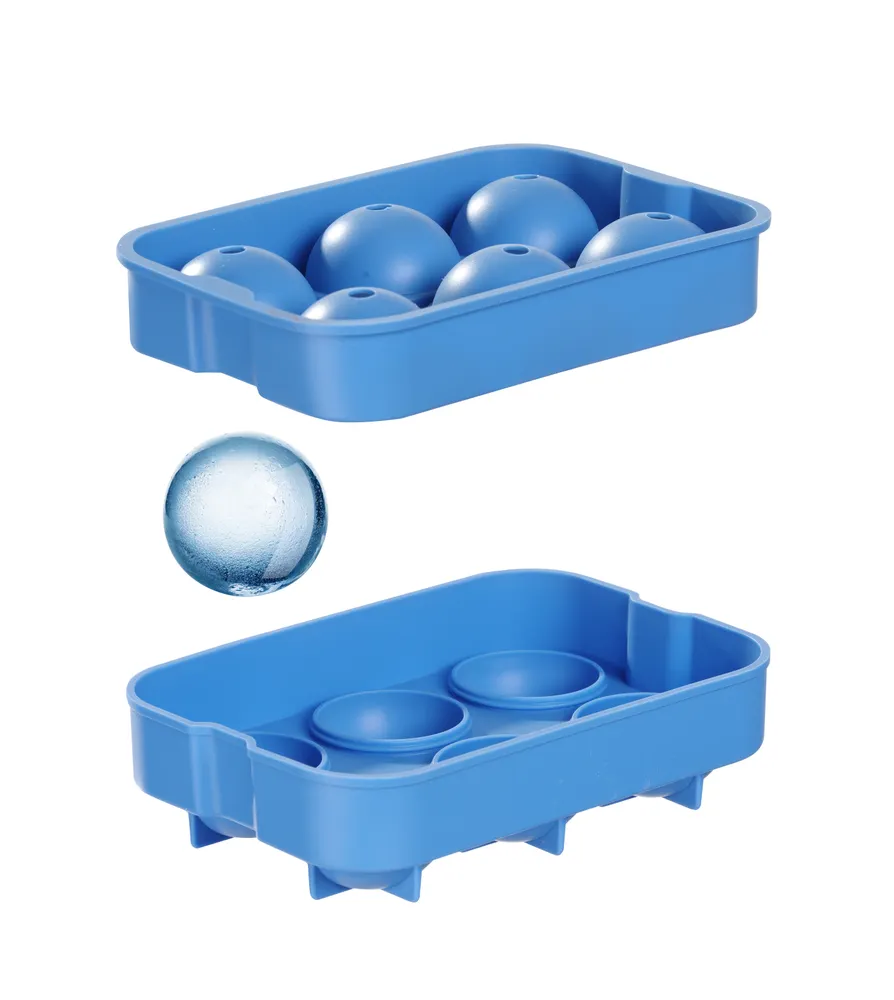 Moule à glaçons boule whisky BarUp 679029