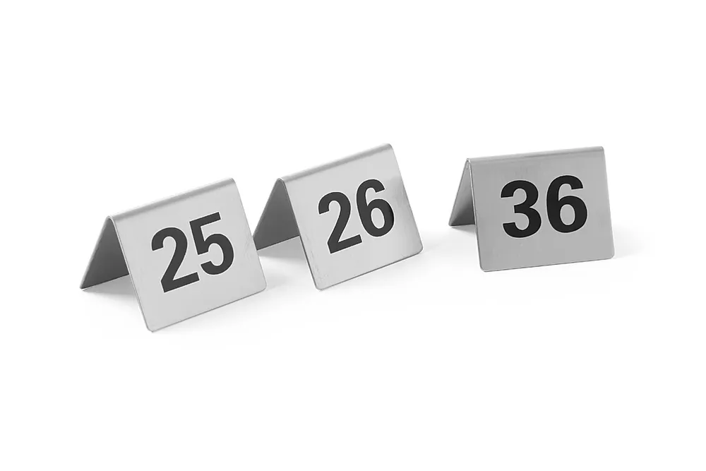Chevalets de table numérotés HENDI 663851