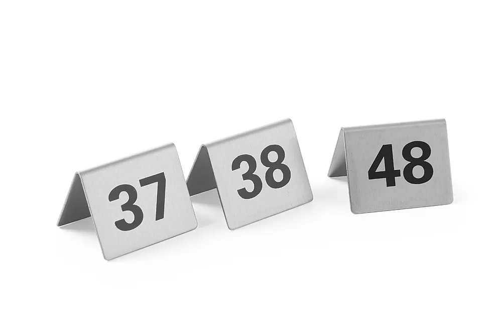 Chevalets de table numérotés HENDI 663851