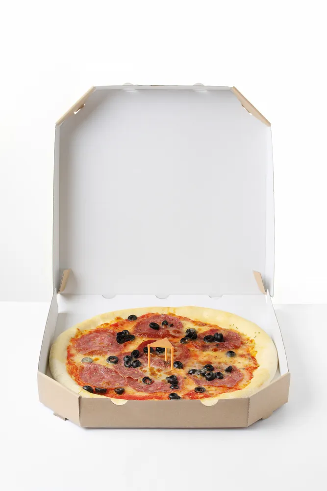 Séparateurs pour pizzas - 500 pièces, HENDI, Orange, 500 u