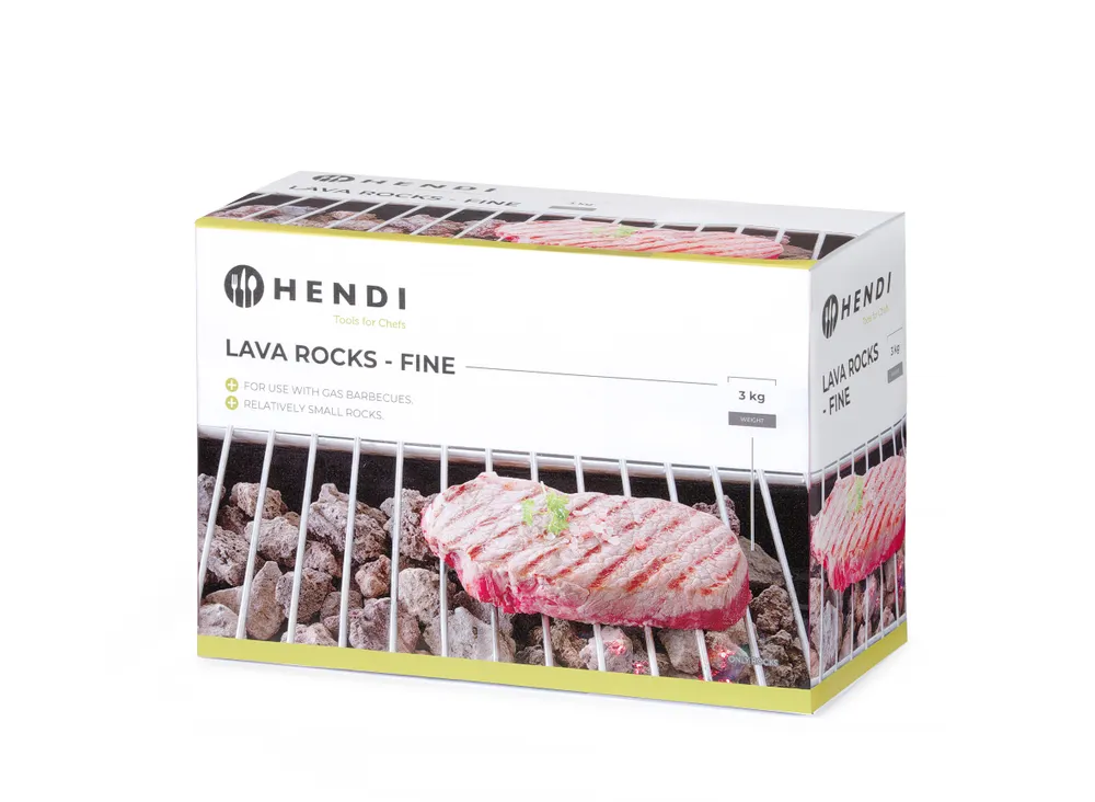 Pierres de lave - fine HENDI 152706