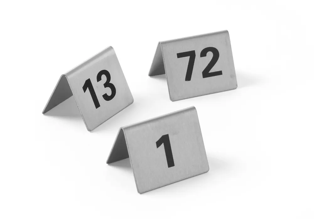 Chevalets de table numérotés HENDI 663868