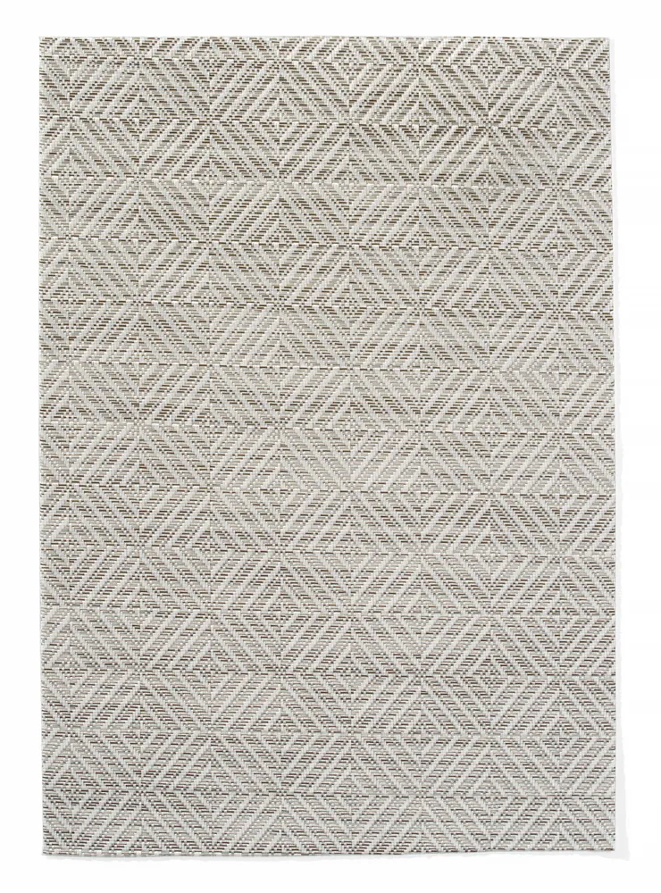 Set de table, motif géométrique - set, HENDI, Argent, 6 u., 450x300mm
