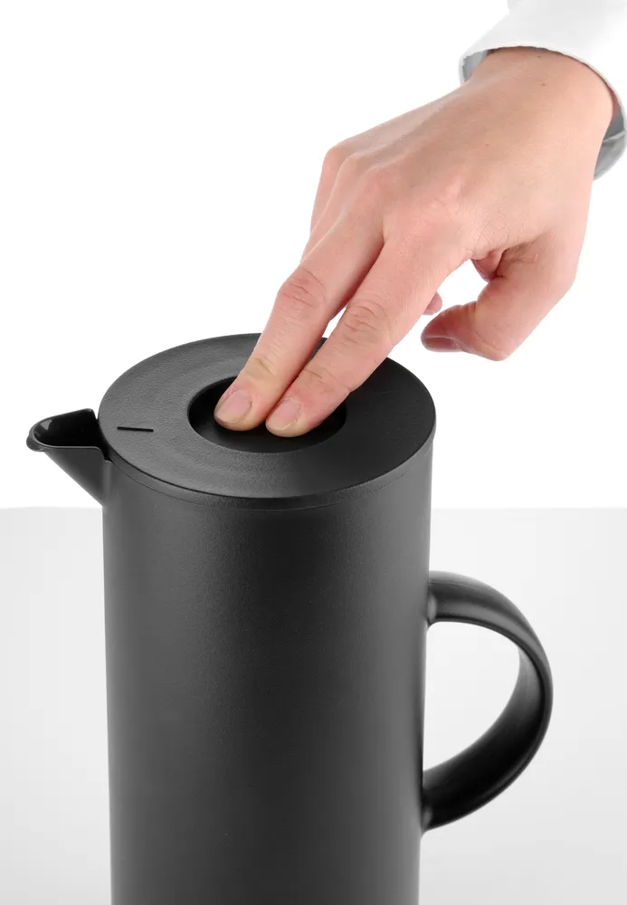Verseuse isotherme, HENDI, 1L, Noir, ⌀110x(H)289mm