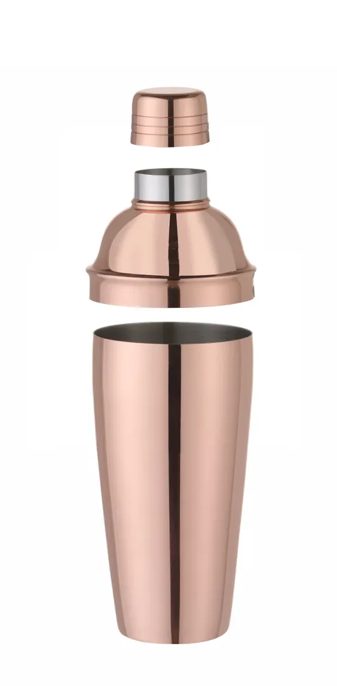 Shaker Cobbler - 3 pièces, BarUp, Cuivre, ⌀85x(H)240mm