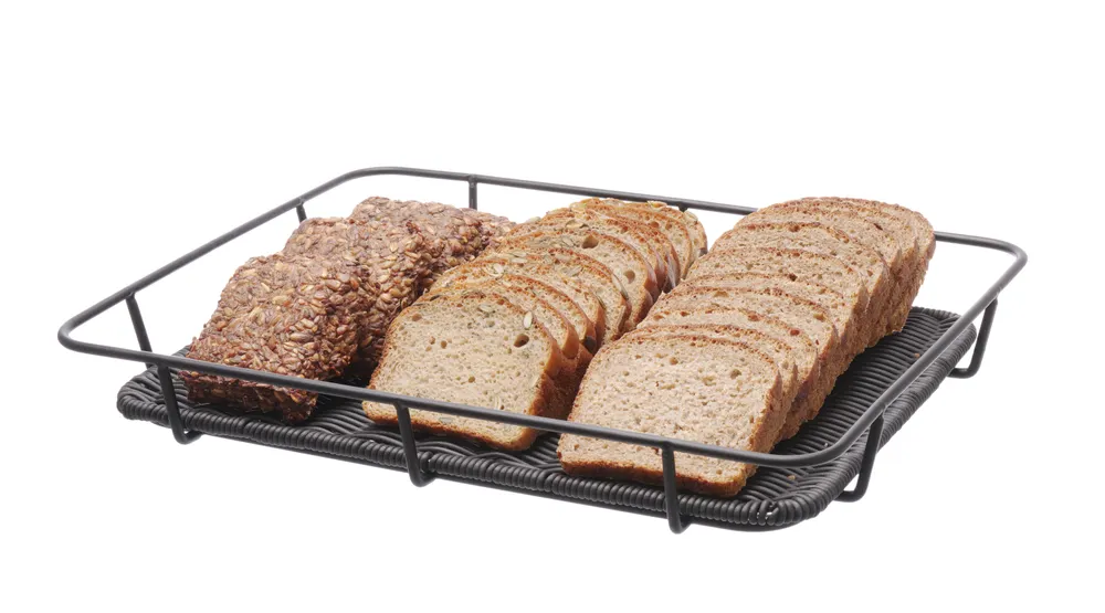 Corbeille à pain avec bord en inox HENDI 426524
