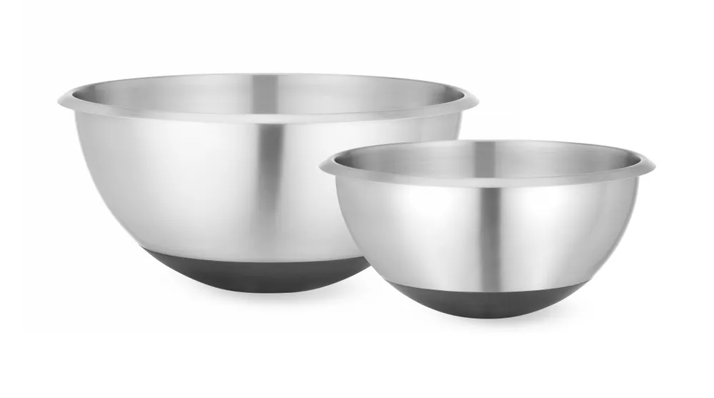 Bol à mélanger avec base en silicone, HENDI, 6L, ⌀330x(H)155mm