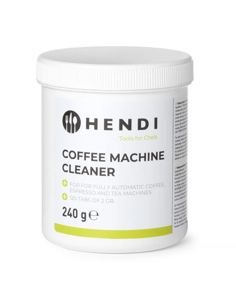Pastilles de nettoyage pour machines à café 120 unités HENDI 976739