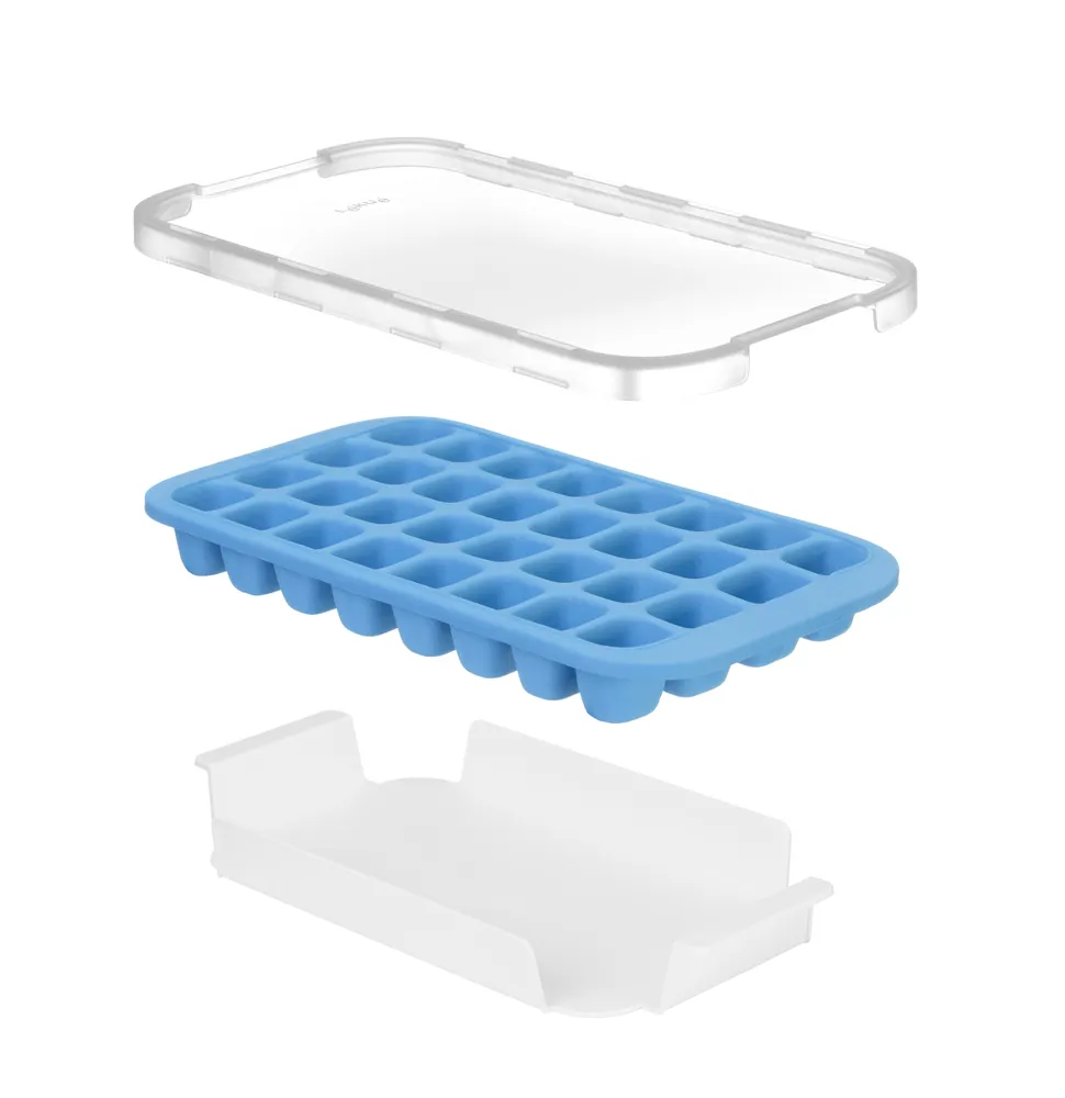 Moule à glaçons avec couvercle et plateau récepteur BarUp 679005