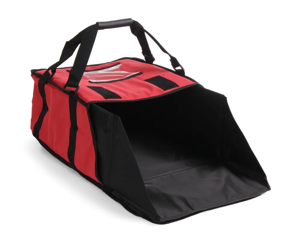 Sac à transport pizza 35 cm, HENDI, 4 boîtes, 370x370x(H)200mm