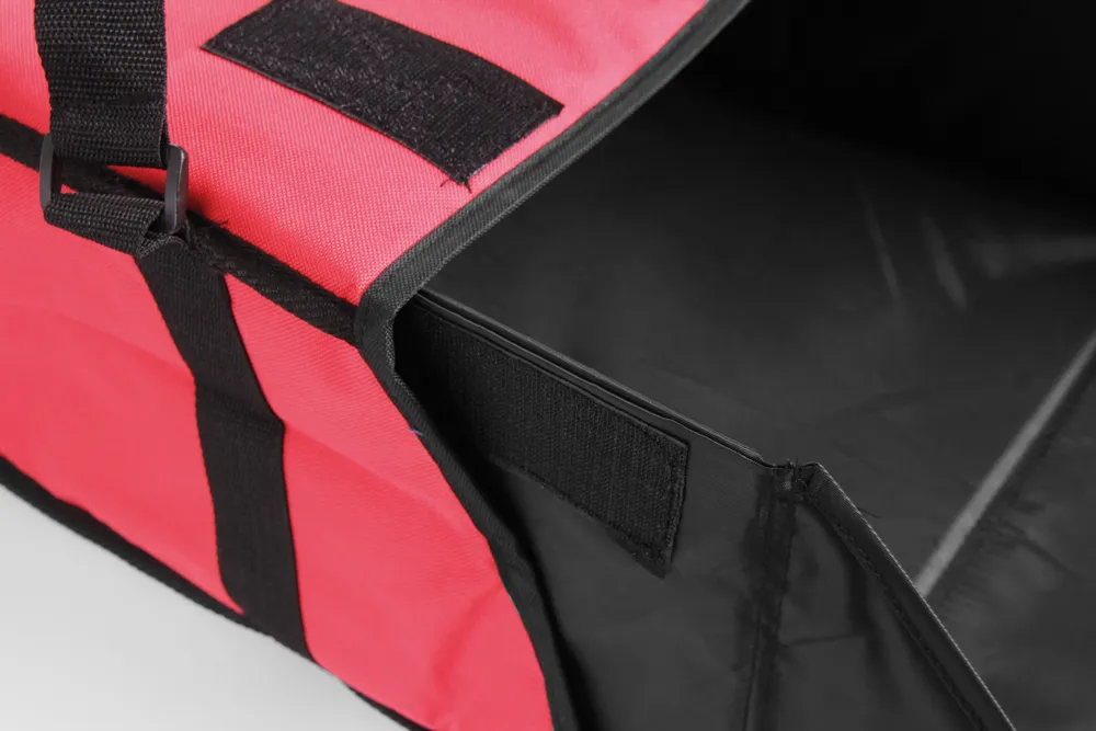 Sac à transport pizza 35 cm, HENDI, 4 boîtes, 370x370x(H)200mm