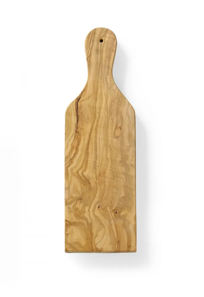 Plateau à fromage en bois d'olivier, HENDI, 400x140x(H)18mm