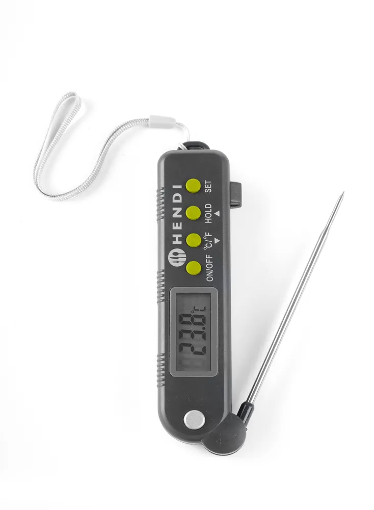 Thermomètre avec sonde repliable HENDI 271308