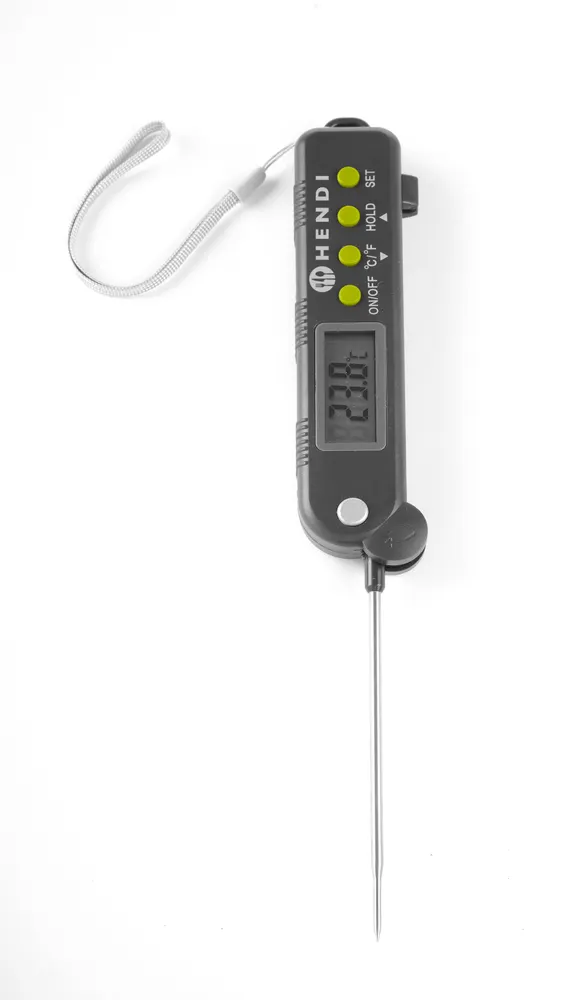 Thermomètre avec sonde repliable HENDI 271308
