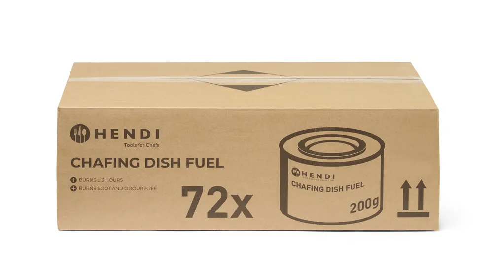 Pâte combustible pour chafing dish en boîte, HENDI, 24 u