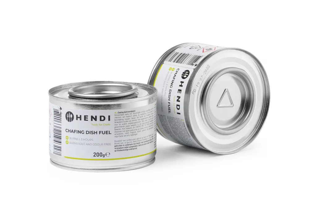 Pâte combustible pour chafing dish en boîte HENDI 194300