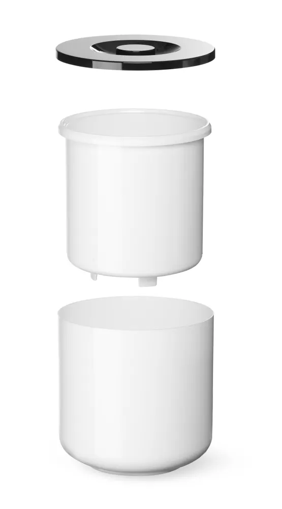 Seau à glaçons blanc double paroi BarUp 594759