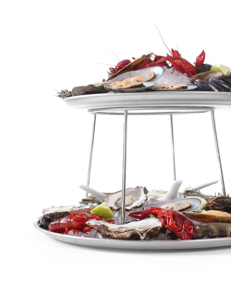 Support plateau de fruits de mer, HENDI, ⌀400x(H)200mm