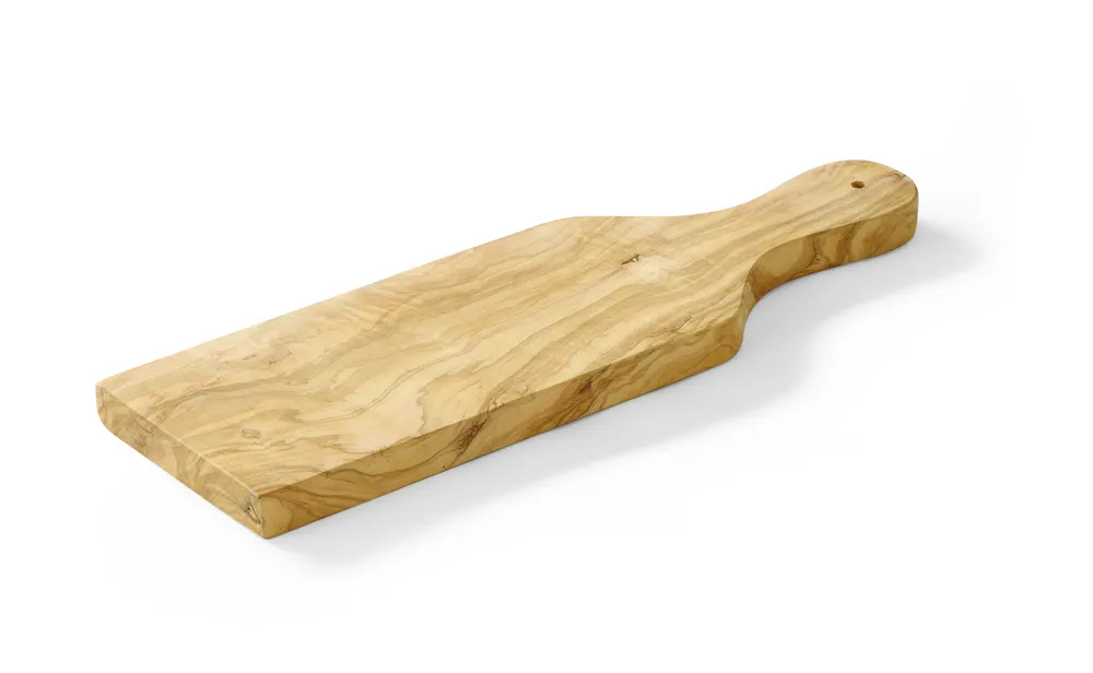 Plateau à fromage en bois d'olivier, HENDI, 600x200x(H)18mm