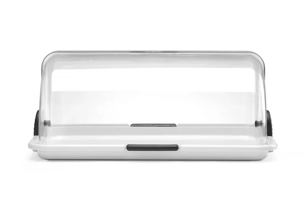 Vitrine à couvercle coulissant Roll top, HENDI, 465x310x(H)190mm