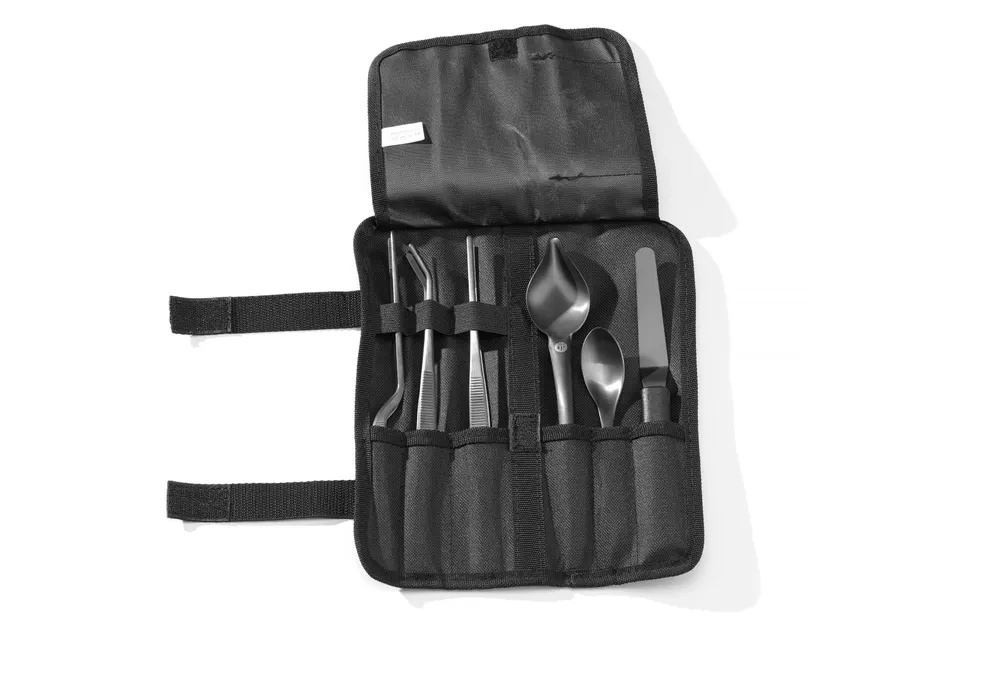 Set de dressage Chef, 6 pièces, noir HENDI 400074