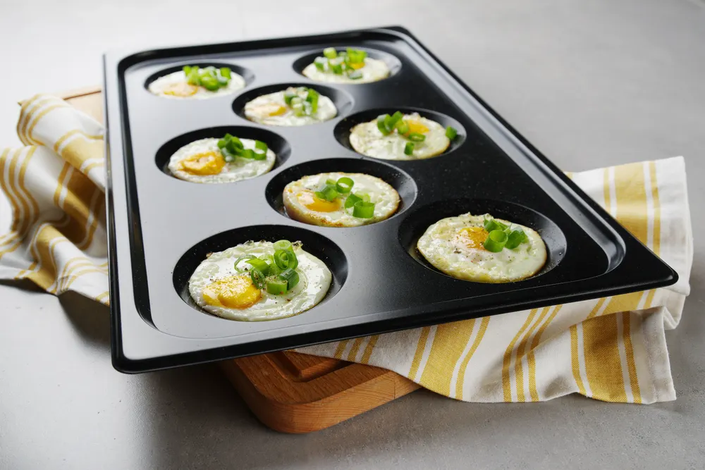 Plateau avec revêtement antiadhésif CONVECTOMAT EGGPLATE HENDI 808856