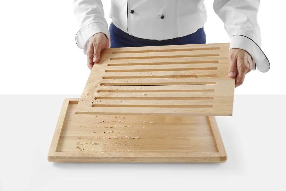 Planche à pain, HENDI, Bois foncé, 475x322mm