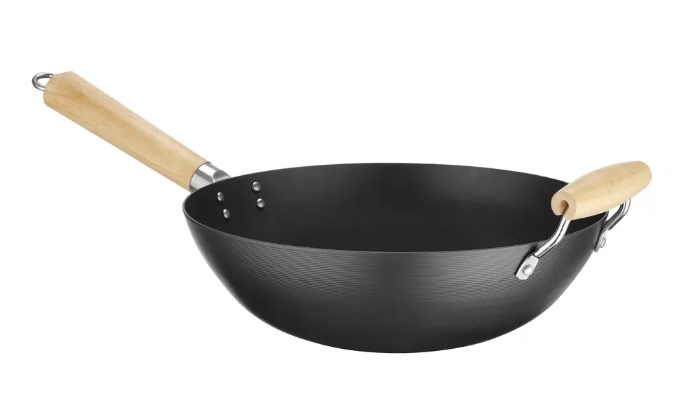 Wok avec manche en bois HENDI 627907