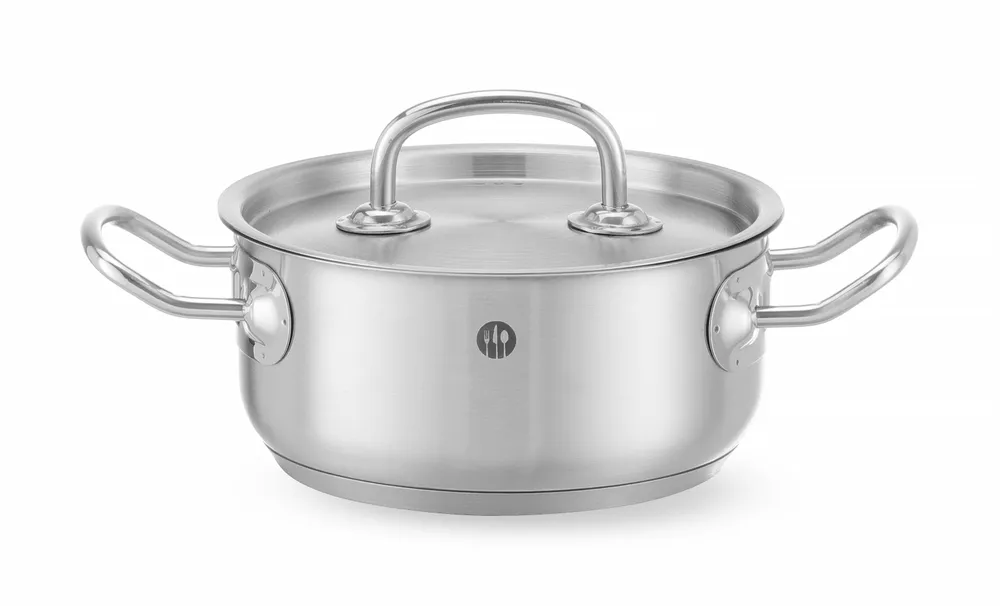 Faitout avec couvercle, HENDI, Kitchen Line, 7,3L, ⌀280x(H)120mm
