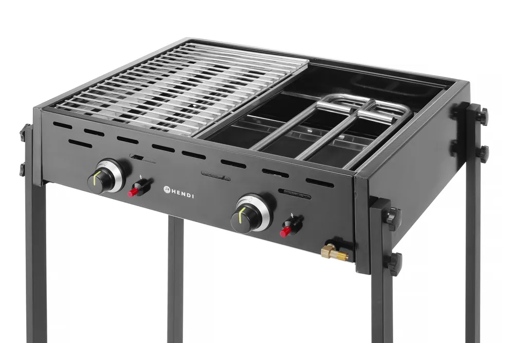 Roast-Master Pro Noir, HENDI, Noir, 11,6kW, 790x560x(H)900mm