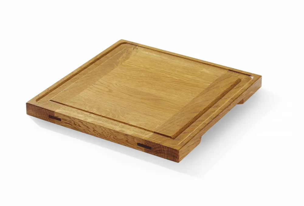 Planche de présentation en chêne, HENDI, 370x270x(H)20mm