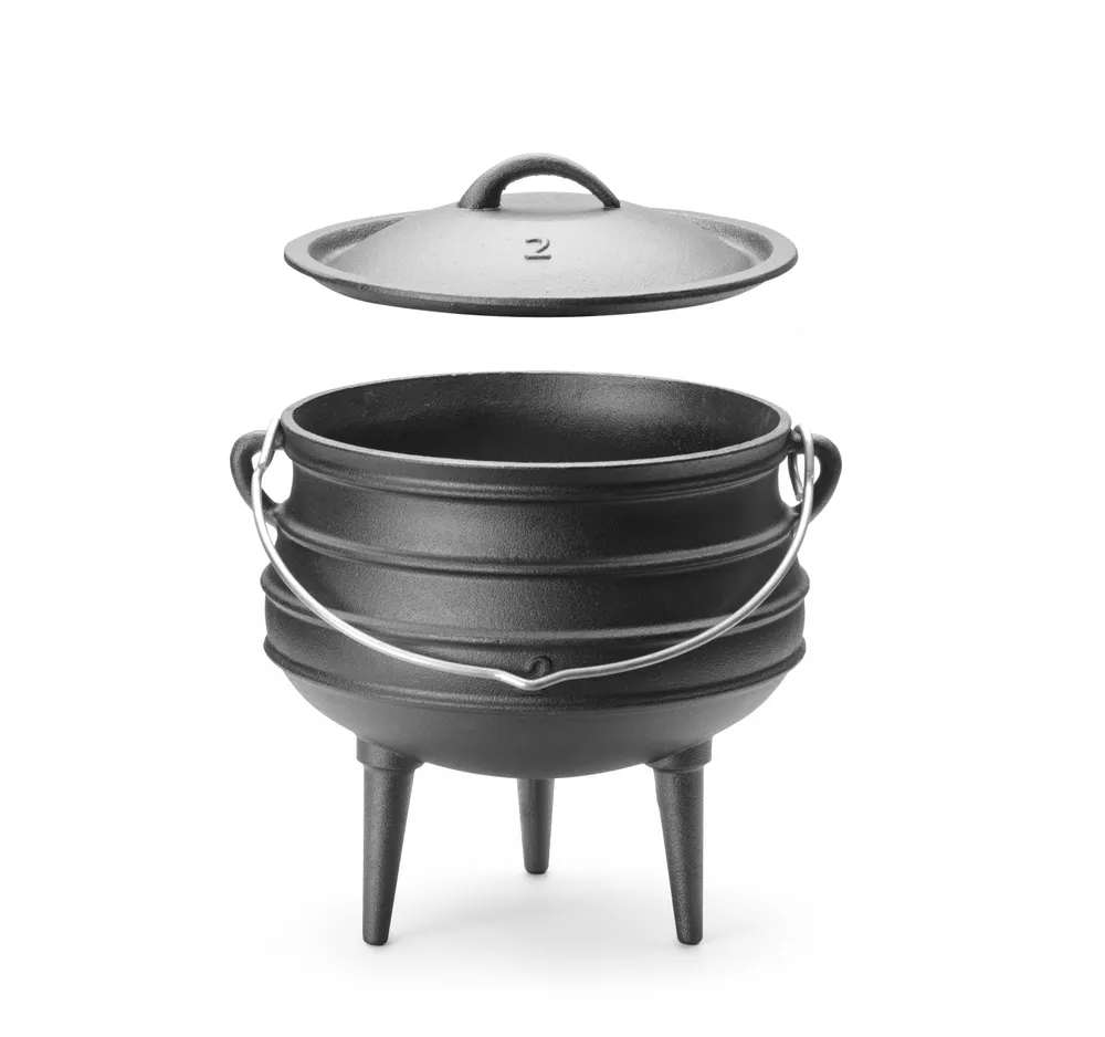 Marmite en fonte, HENDI, Noir, ⌀245x(H)280mm