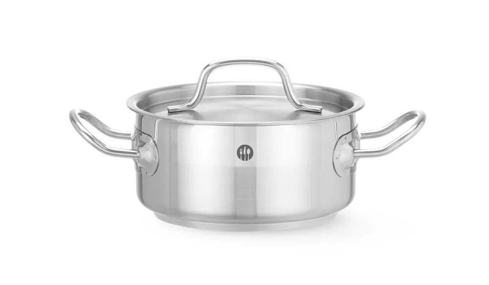 Faitout avec couvercle, HENDI, Profi Line, 4,8L, ⌀240x(H)105mm