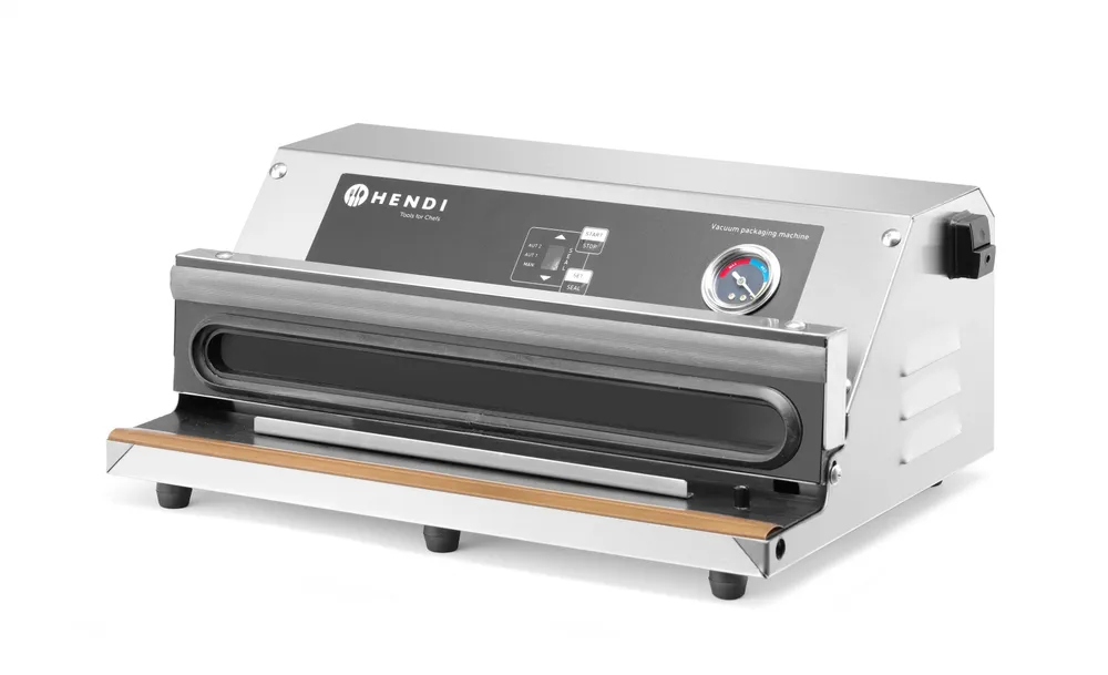 Machine à emballer sous vide externe Profi Line, HENDI, Profi Line, Barre de soudure 350 mm, 383x293x(H)175mm