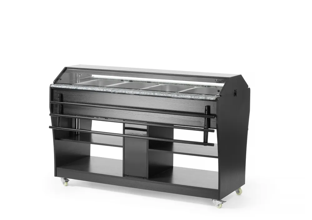 Buffet chauffant, HENDI, GN 1/1, 1490x765x(H)1370mm