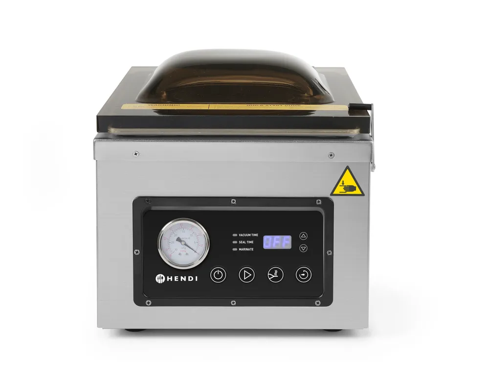 Machine à emballer sous vide avec chambre Profi Line 300, HENDI, Profi Line, bande de soudure 300 mm, 230V/950W, 367x425x(H)364mm