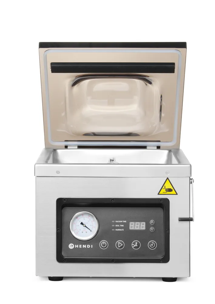 Machine à emballer sous vide avec chambre Profi Line 300, HENDI, Profi Line, bande de soudure 300 mm, 230V/950W, 367x425x(H)364mm