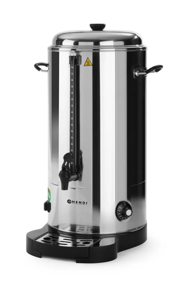 Distributeur à boissons chaudes à double paroi, HENDI, 9L, 230V/2200W, 322x390x(H)522mm