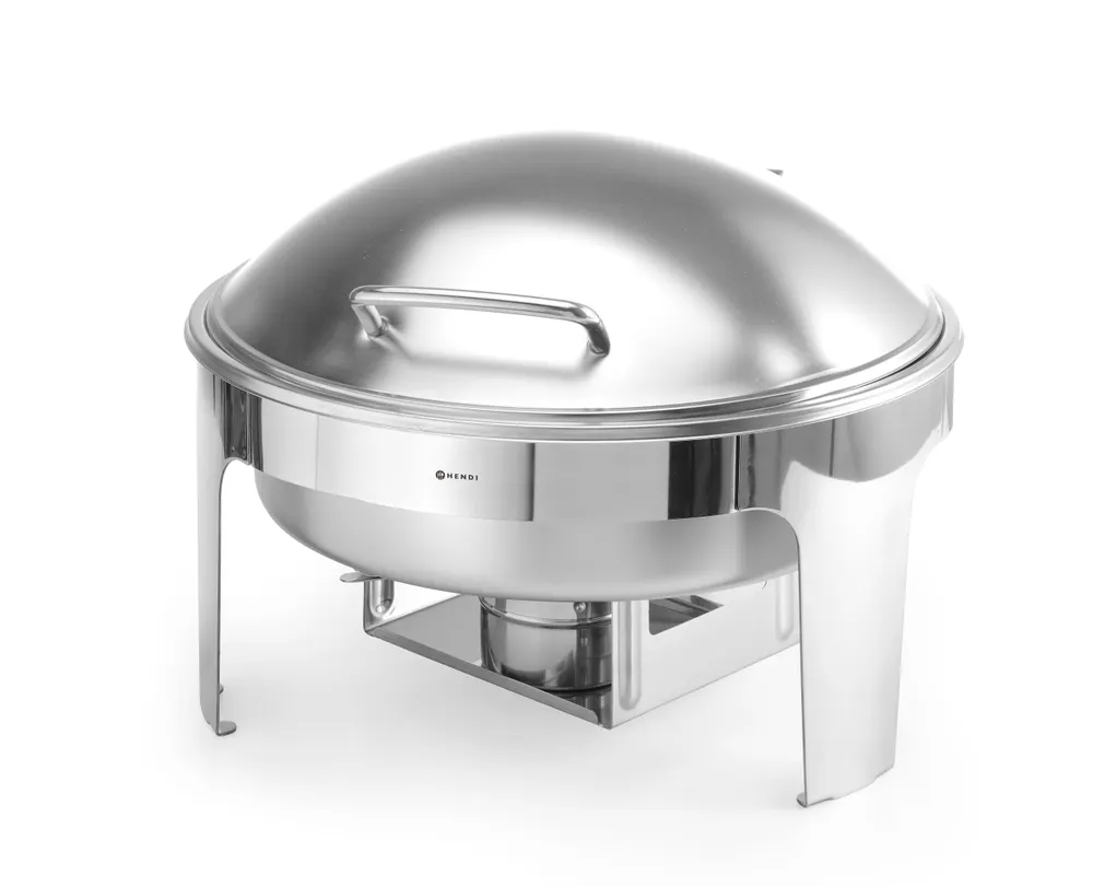 Chafing dish rond finition satiné HENDI 470282