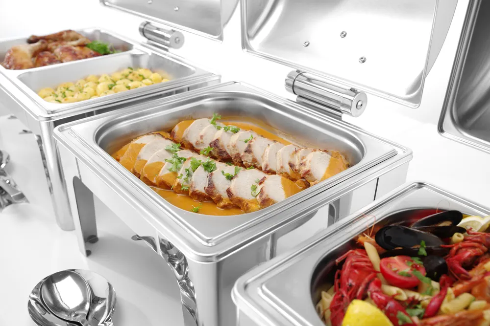 Chafing dish GN 2/3 finition poli mirroir HENDI 470237