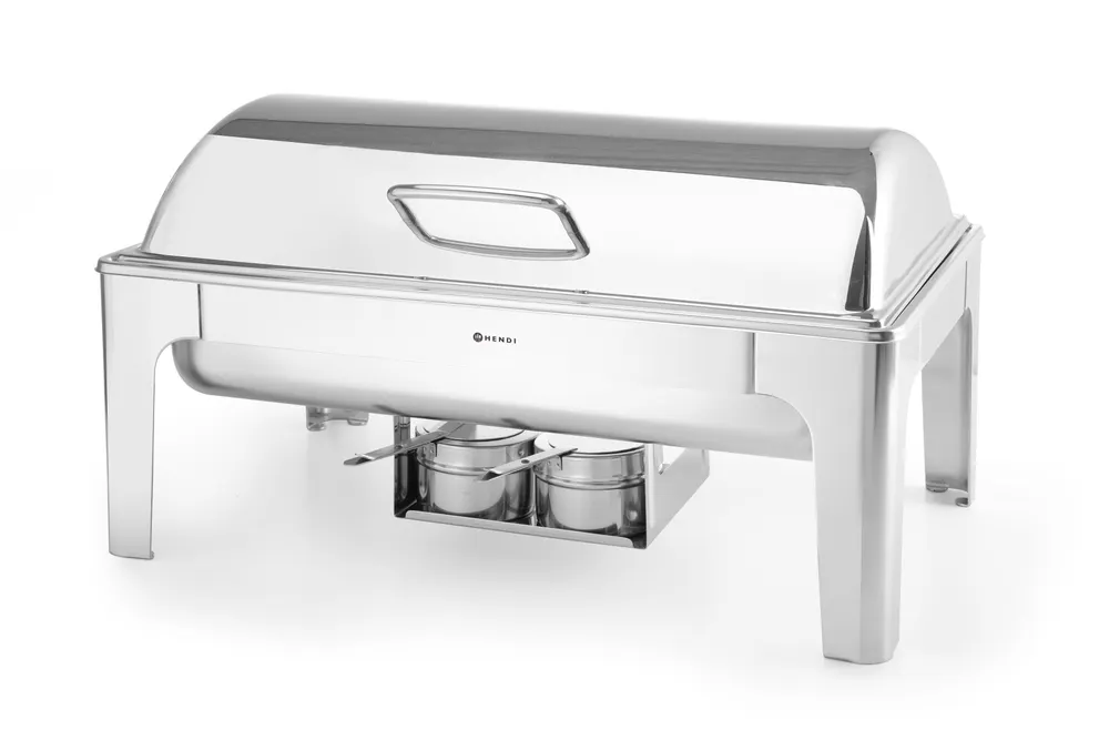 Chafing dish GN 1/1 finition poli mirroir HENDI 470213