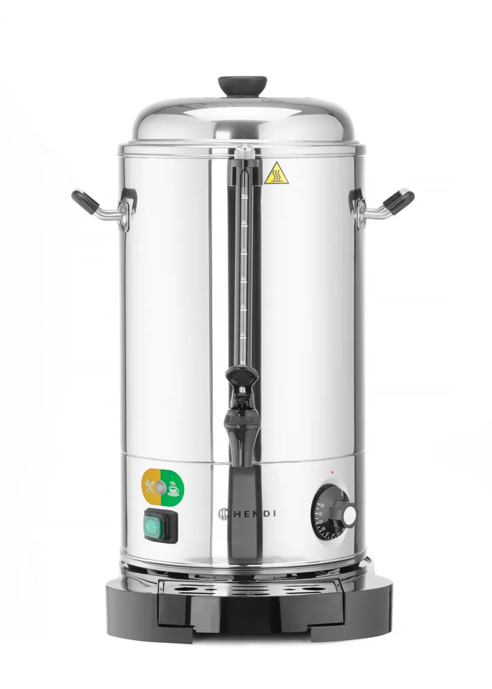 Distributeur à boissons chaudes à double paroi, HENDI, 18L, 230V/2200W, 386x393x(H)666mm